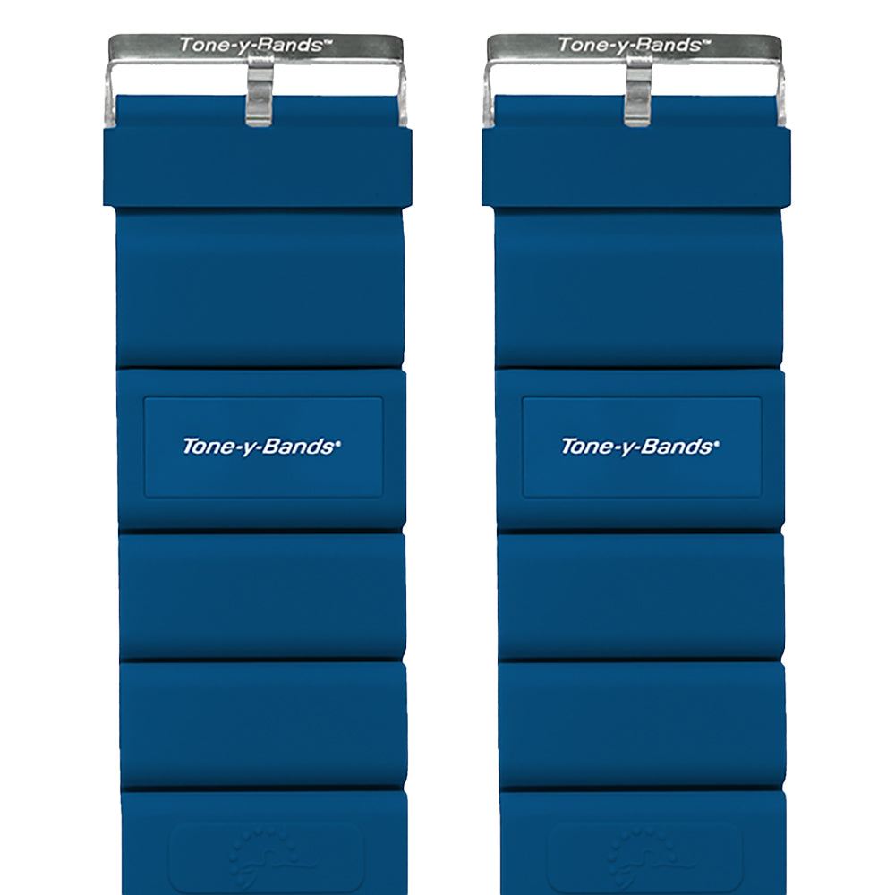 Midnight Blue ToneyBands 1 lb Weights